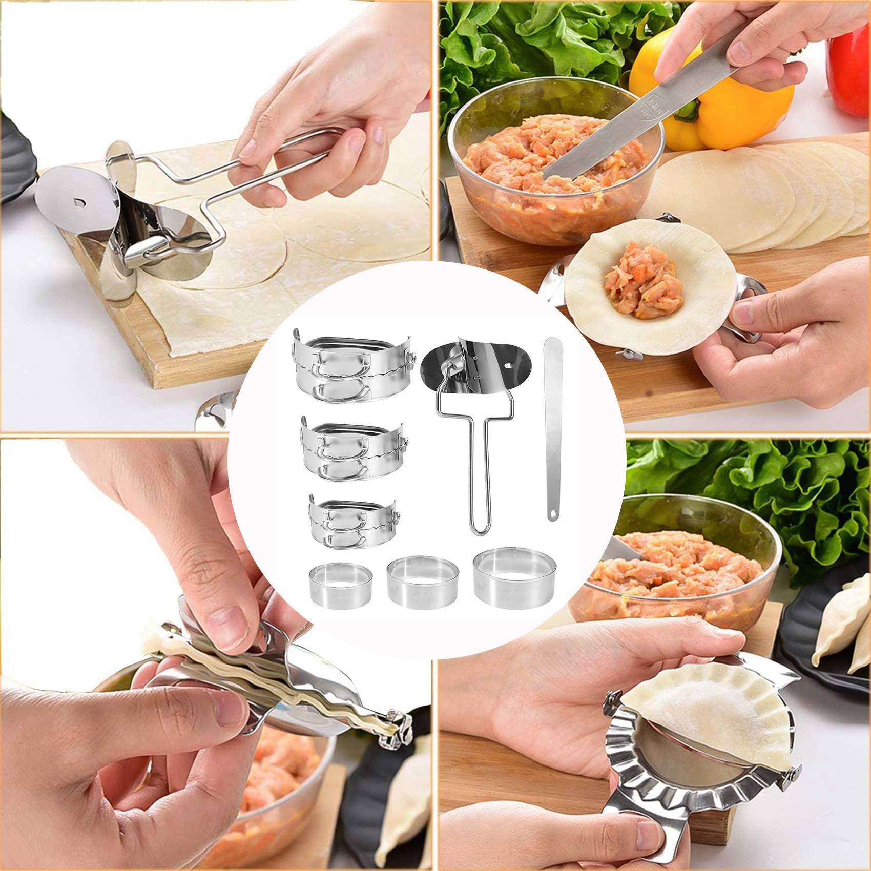Gyoza Dumpling Maker - ABKW – Alat Pembuat Pangsit 8
