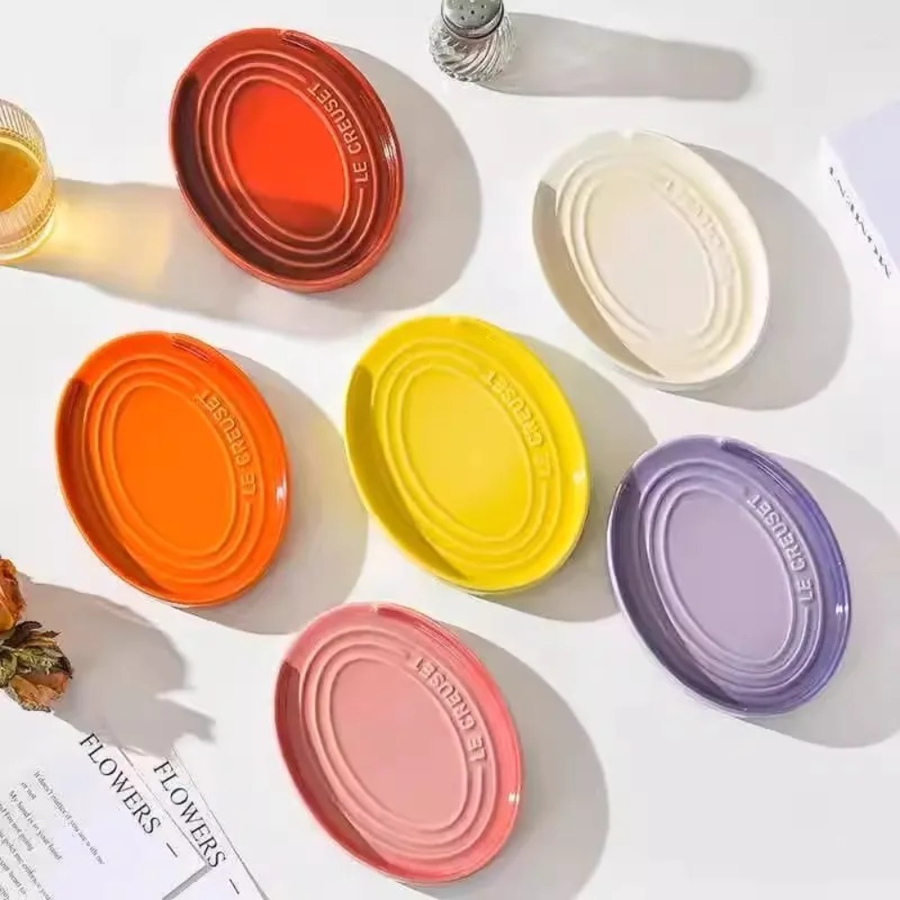Home Cooking Recipes - Le Creuset, Tempat Sendok Keramik, Rak