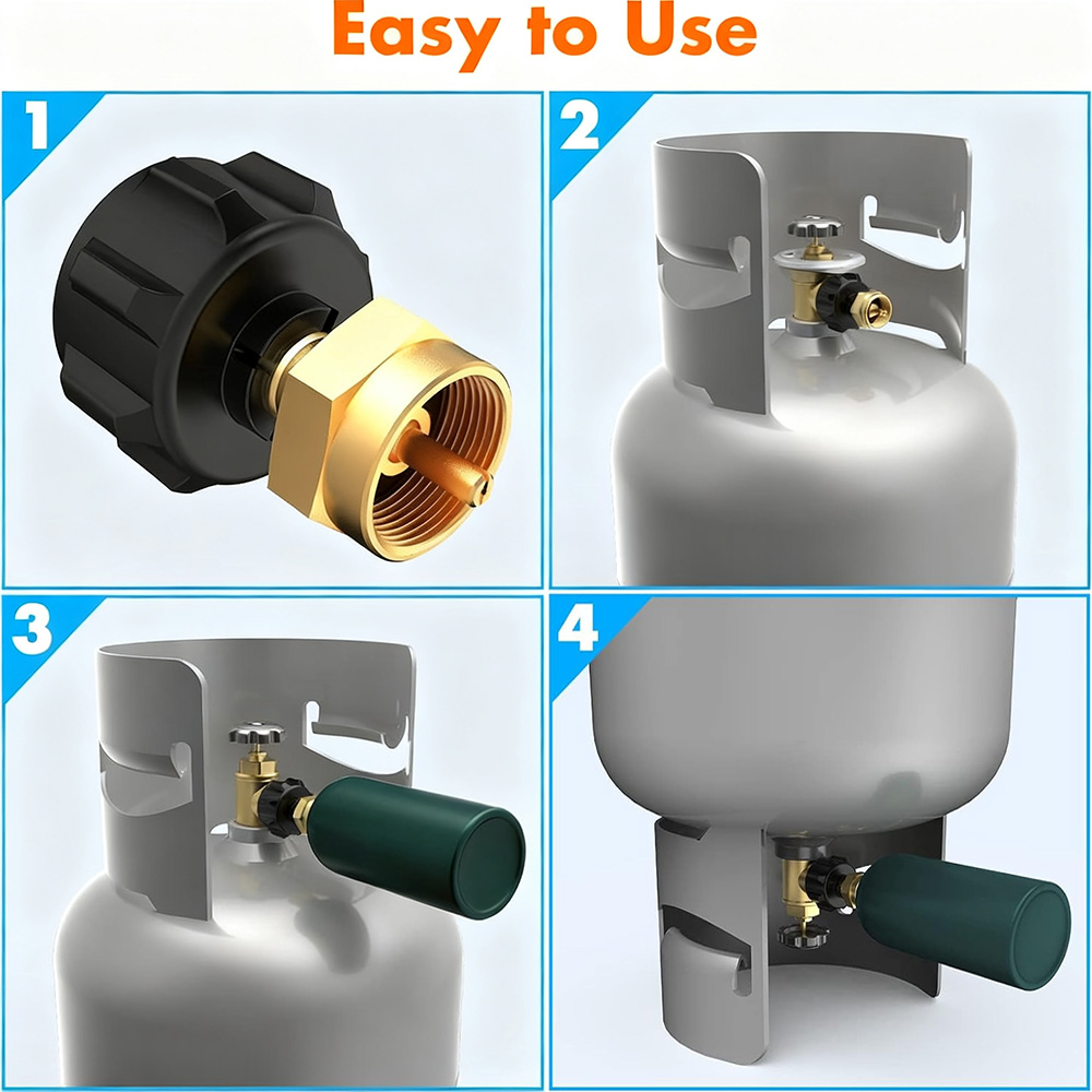 1 buah Adaptor Isi Ulang Propa - Home Cooking Gas ulasan dan harga
