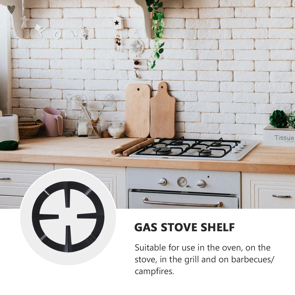 Rak Penyangga Panci untuk Komp - Home Cooking Gas ulasan dan harga