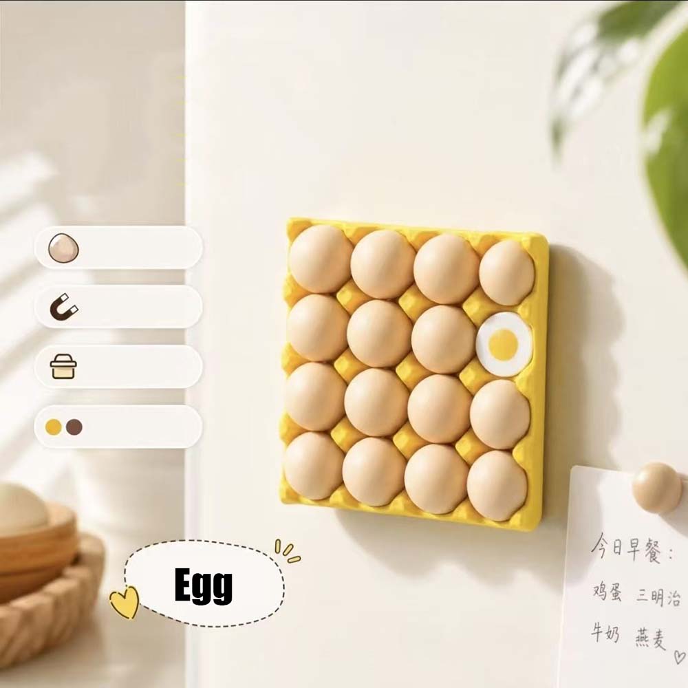 Set Magnet Kulkas Telur Lucu 3 - Home Cooking Recipes ulasan dan harga