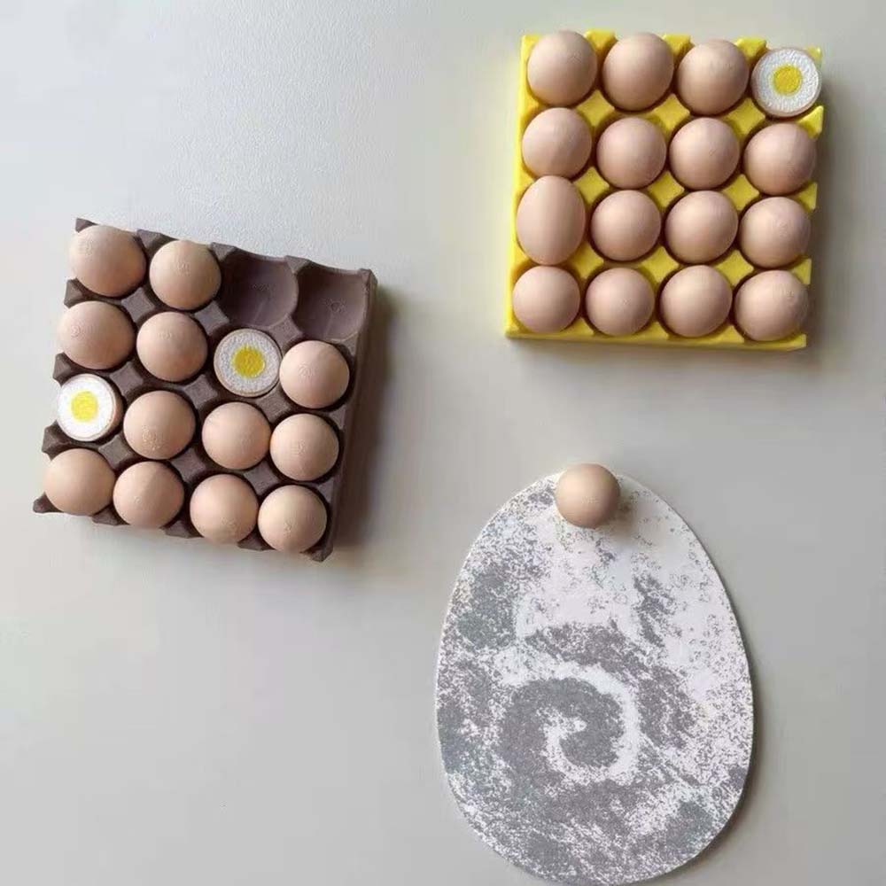 Set Magnet Kulkas Telur Lucu 3 - Home Cooking Recipes ulasan dan harga