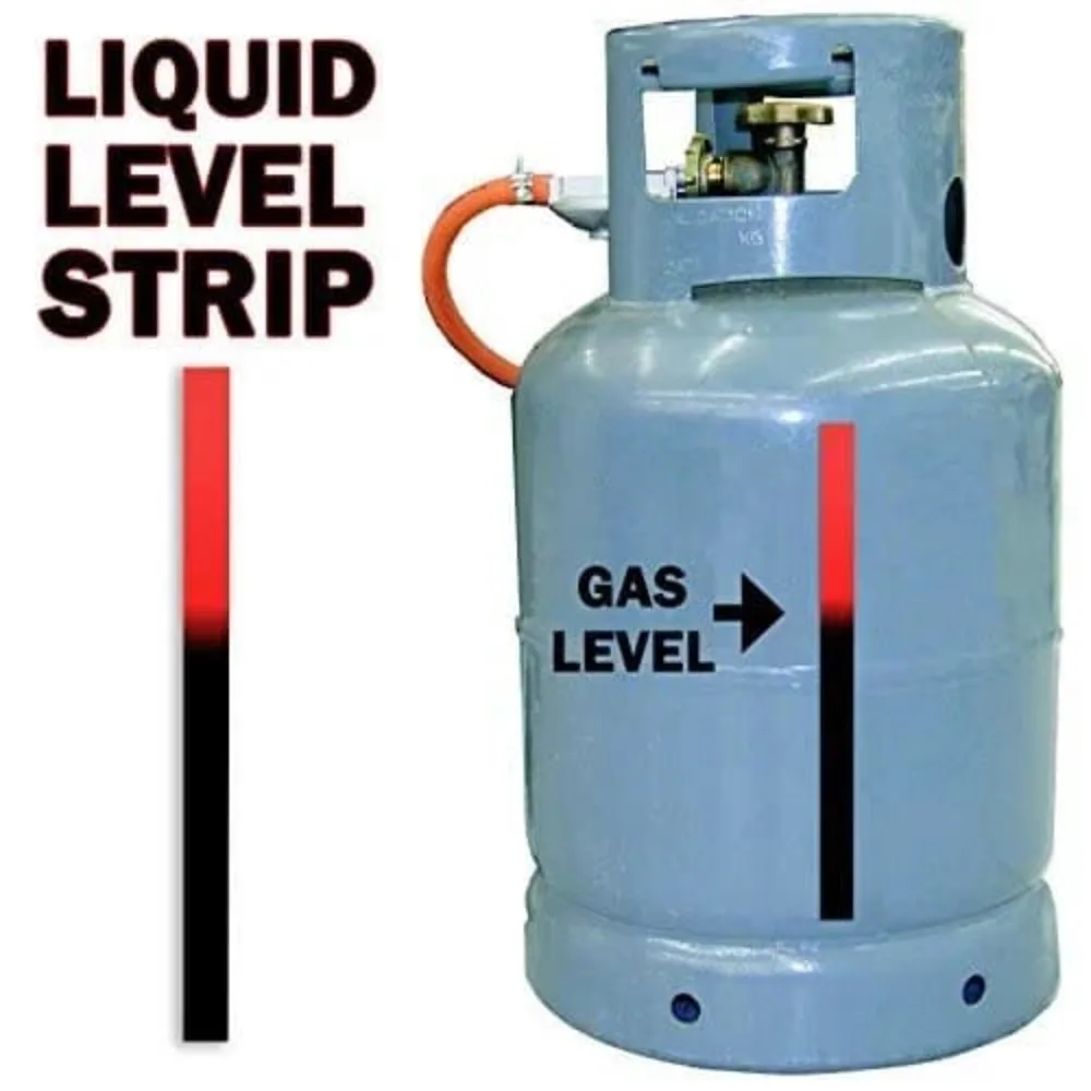 1/3 buah Strip Indikator Level - Home Cooking Gas ulasan dan harga
