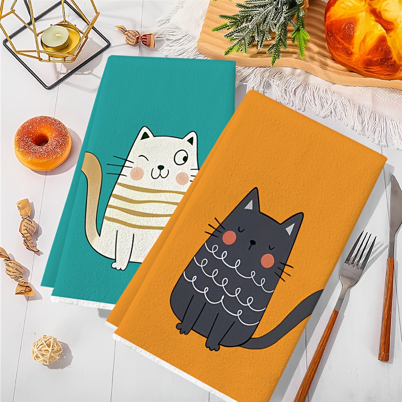 6 Buah, Handuk Dapur Motif Kuc - Home Cooking Cookbook ulasan dan harga